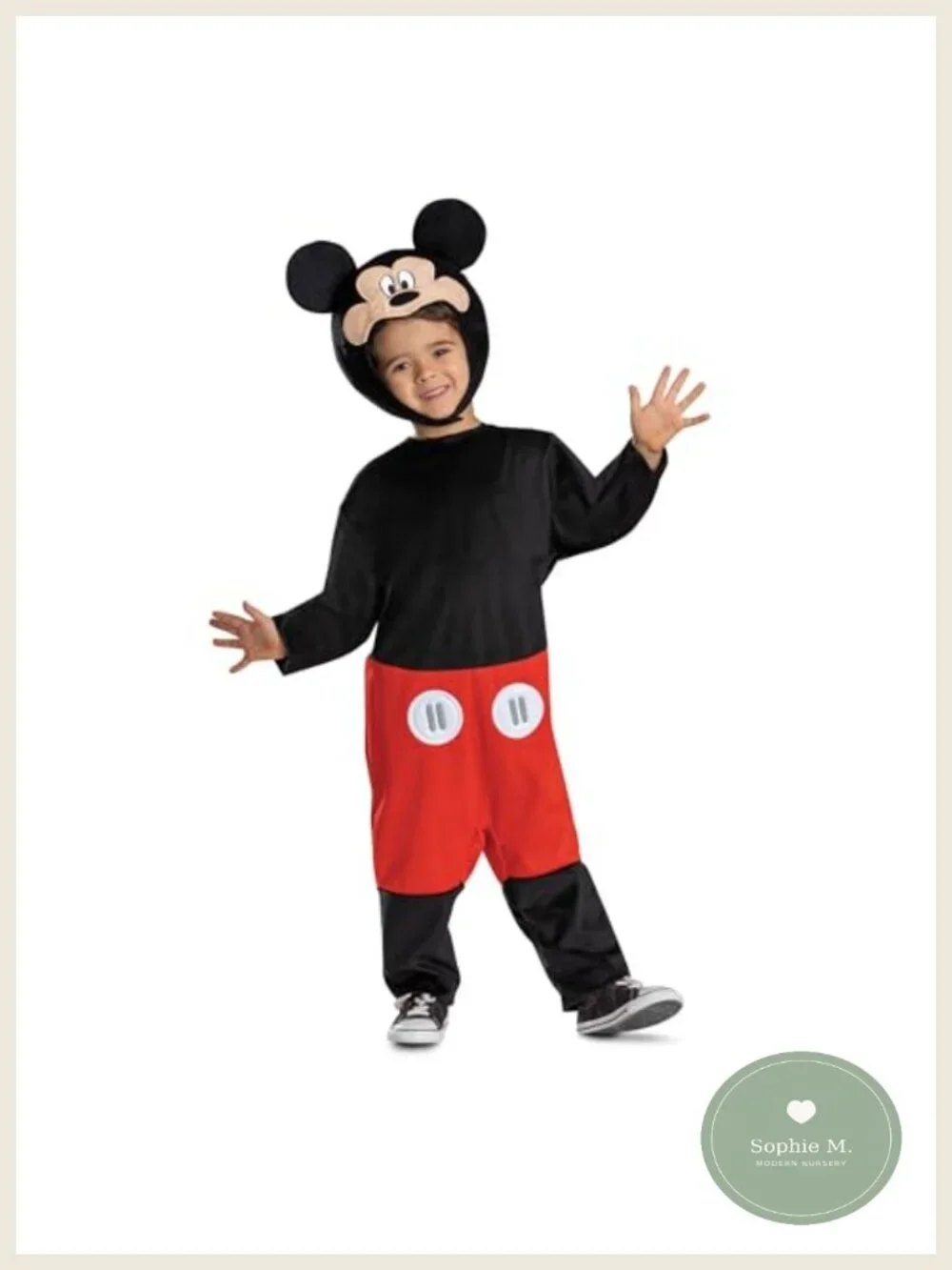 Toddler Mickey Mouse Classic Costume - Official Licensed Halloween Dress Up